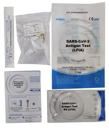LFIA Test Rapido Antigenico per Covid 19 Tampone Fai Da Te