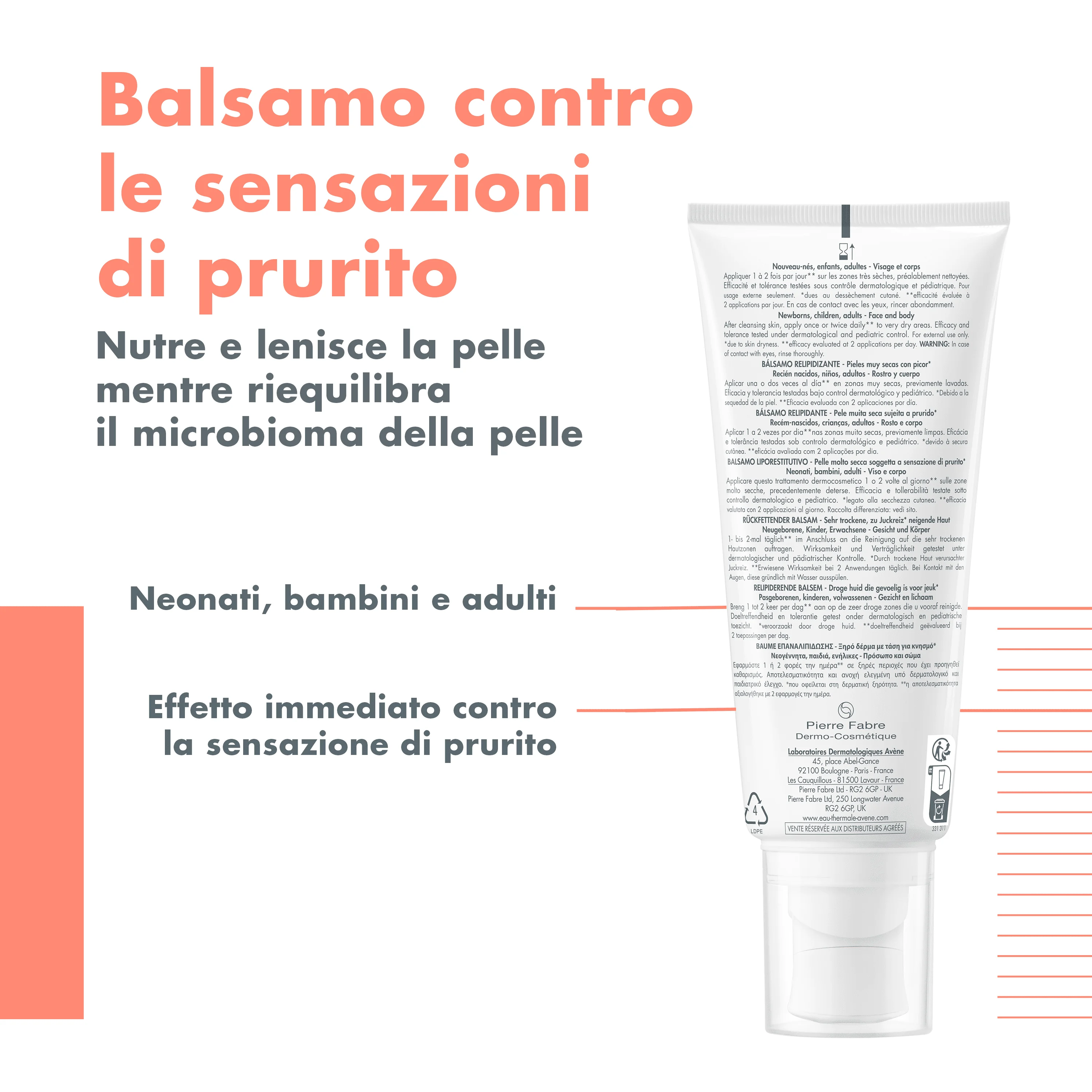 Avene Xeracalm Ad Bals Li200Ml Non Comedogenico