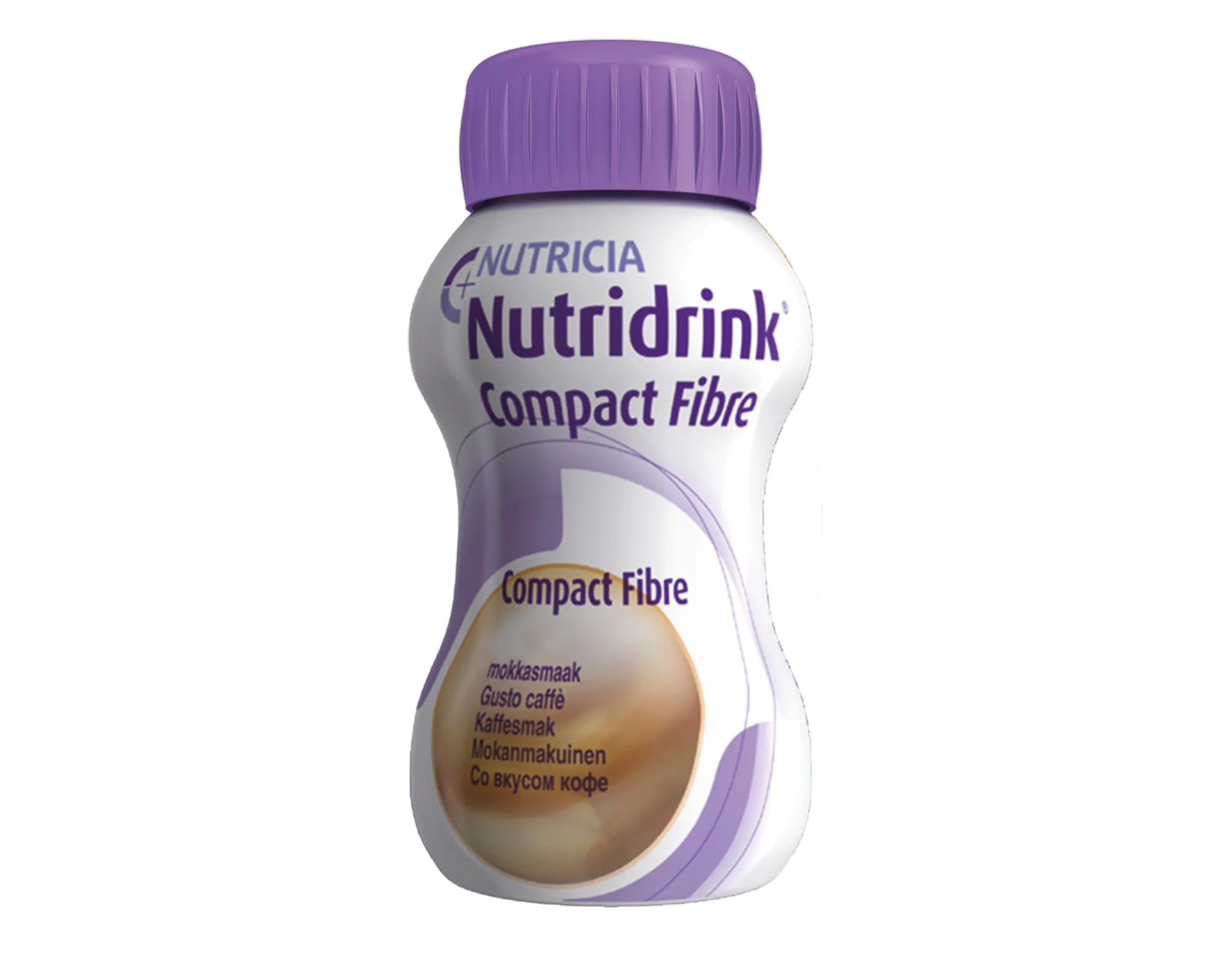 Nutricia Nutridrink Compact Fibre, Caffè, 4x125ml Integratore  Ipercalorico Compatto Nutrizionalmente Completo con Fibre