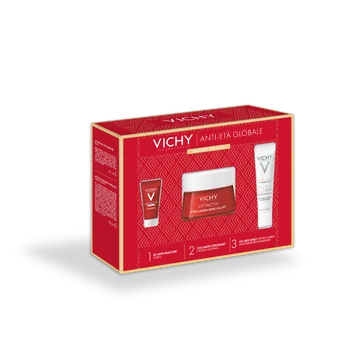 Vichy Cofanetto Liftactiv Specialist Siero Anti-macchie 5 ml + Crema Giorno 50 ml + Uv-age Daily SPF 50+ 15 ml