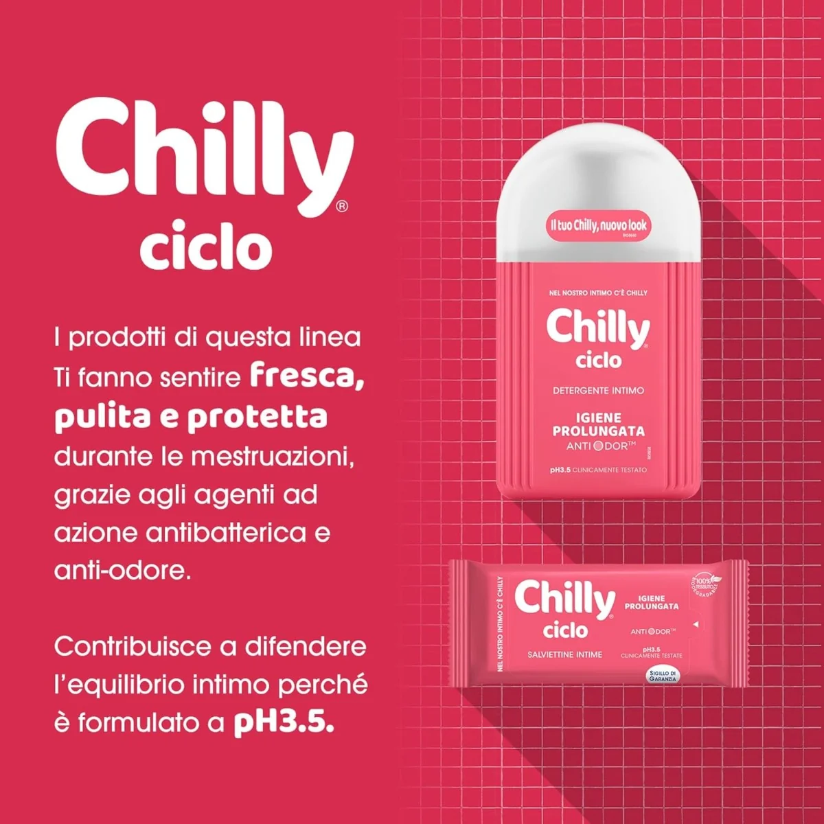Chilly Detergente Ciclo 300 ml Purificante e anti odore