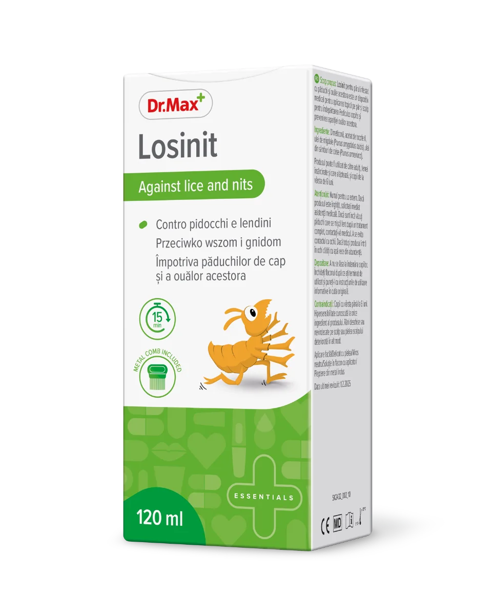 Dr. Max Losinit Shampoo Contro I Pidocchi 120Ml