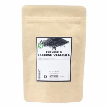 Carbone Vegetale Polvere 100 G Integratore Alimentare