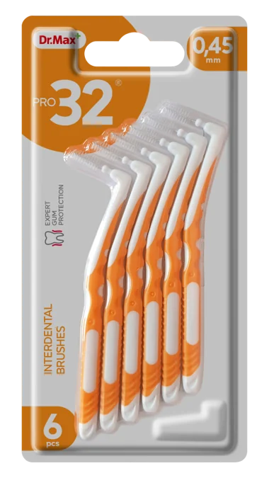 Pro32 Scovolino 0,45Mm 6 Pezzi Igiene Orale