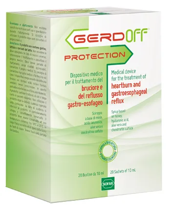 Gerdoff Protection Scir 20 Bustine - Reflusso Gastroesofageo