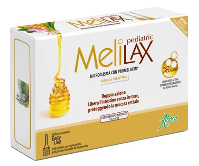 Melilax Pediatric Aboca 6 Microclismi