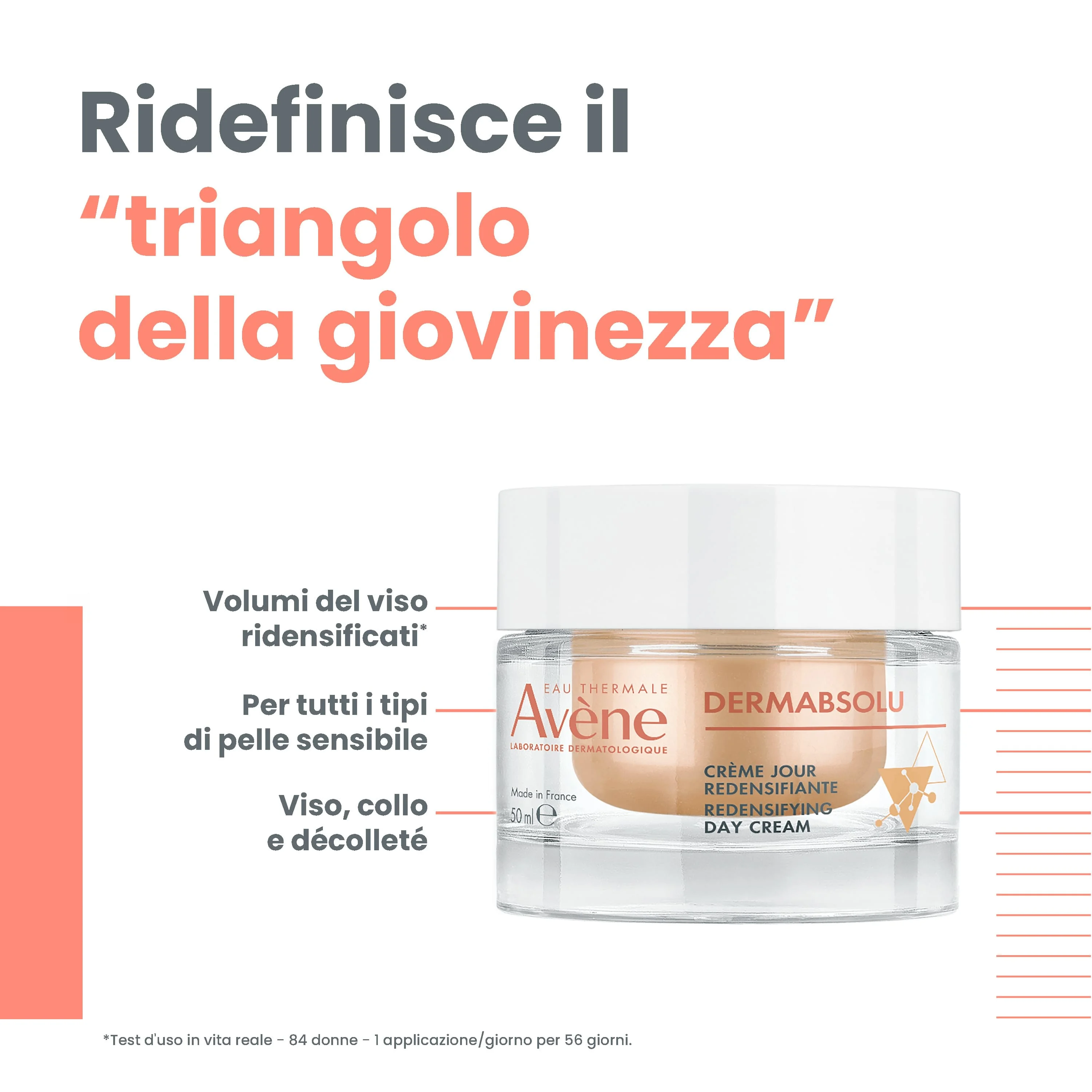 Eau Thermale Avène Dermabsolu Crema Giorno Ridensificante 50 ml Anti-Età