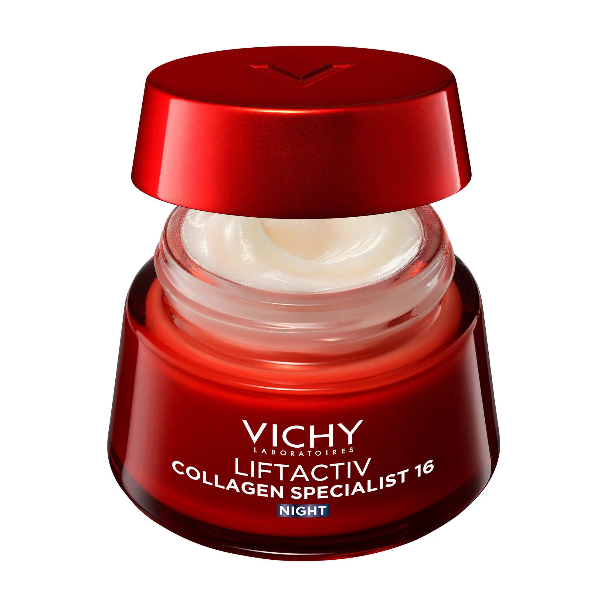 Vichy Liftactiv Collagen Specialist Crema Notte 50 Ml Anti-età con Peptidi Pro-Collagene