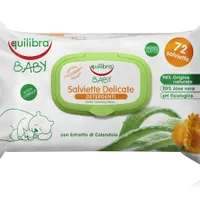 Equilibra Salviette Detergenti Baby 72 Salviette
