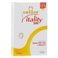 Omegor Vitality 500 Integratore Omega3 EPA DHA 60 Perle