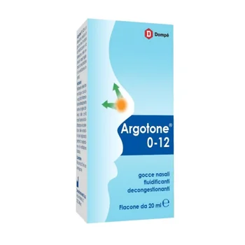Argotone 0-12 Gocce Nasali 20 ml Gocce nasali fluidificanti e decongestionanti