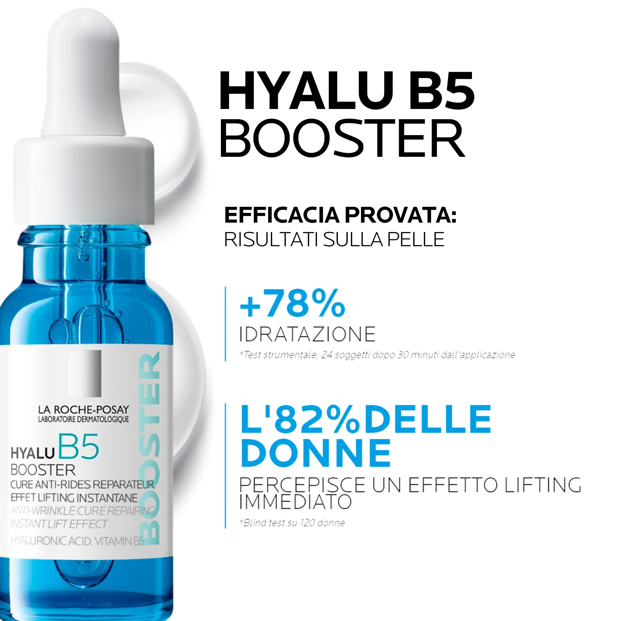 Cofanetto La Roche Posay Hyalu B5 Booster 15 ml + Hyalu B5 Crema 40 ml Idratante e rimpolpante