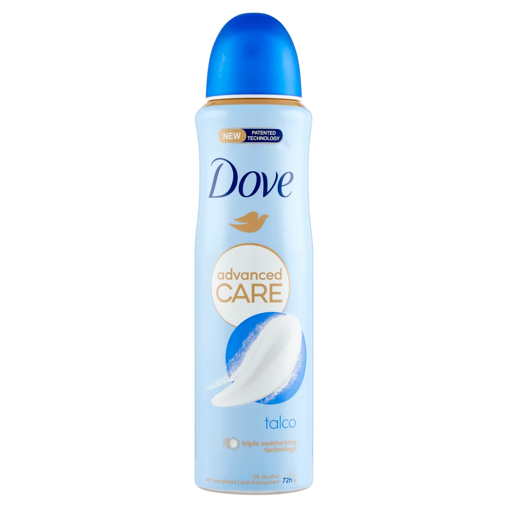 Dove Adv Care Spray Talco150Ml