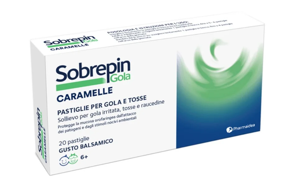 Sobrepin Gola Caramelle 20 Pastiglie Gusto Balsamico