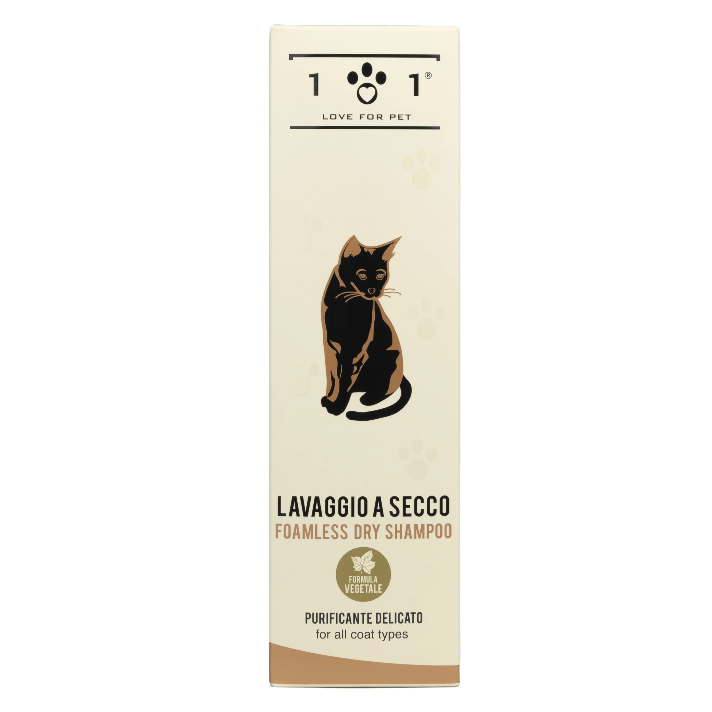 101 Love For Pet Lavaggio a Secco 100 ml Gatti