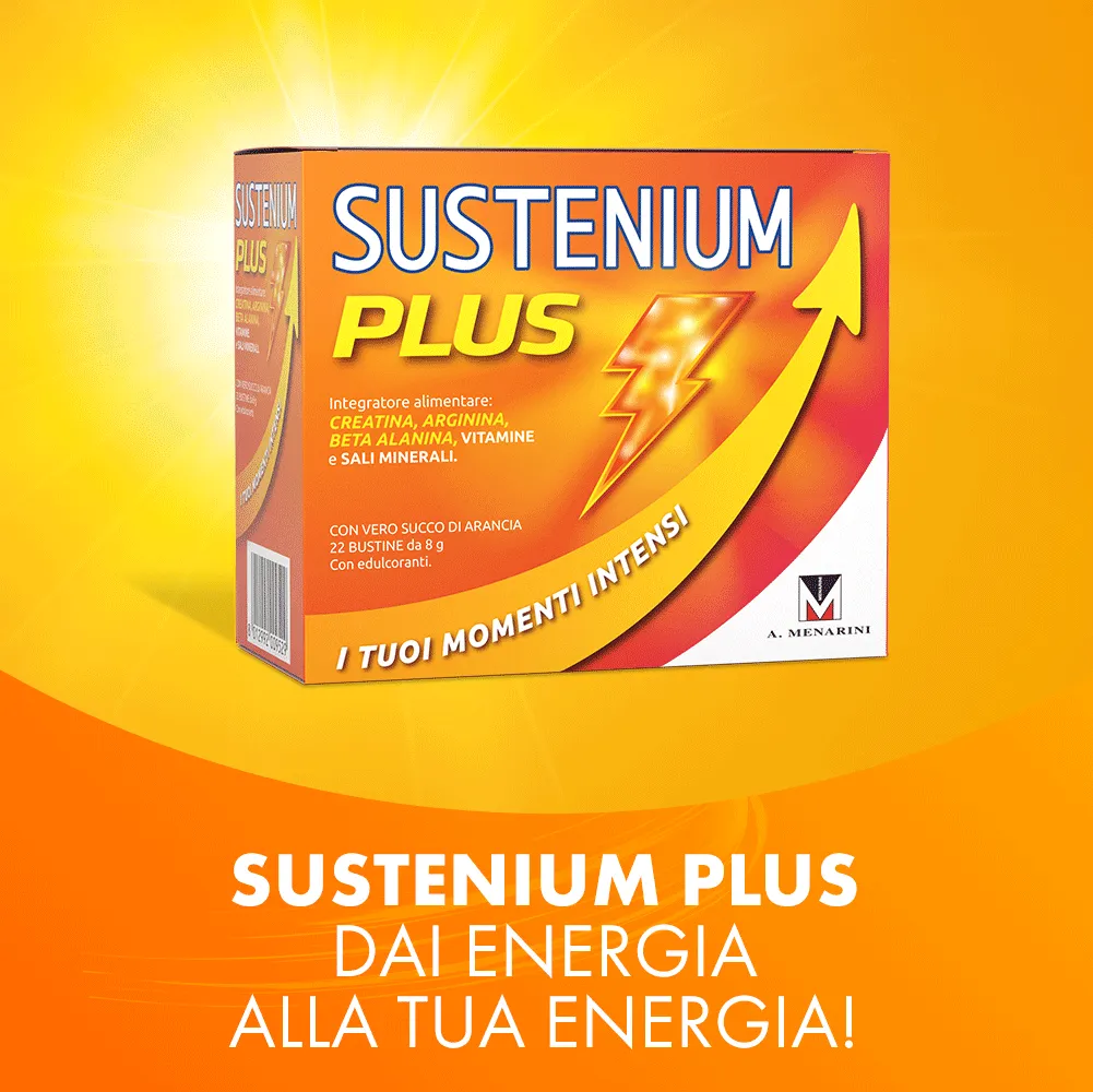 Sustenium Plus Intensive Formula 22 Bustine Per Avere il Massimo dell'Energia