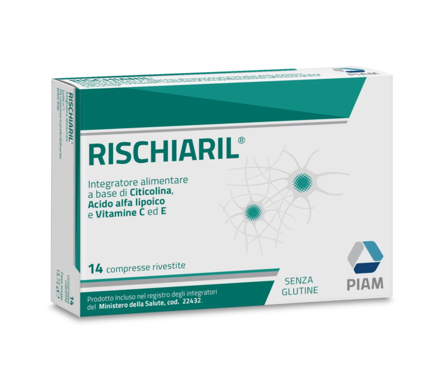 Rischiaril 14 Compresse Integratore Funzioni Cognitive