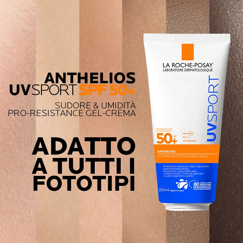 La Roche-Posay Anthelios UVSport Gel-Crema SPF50+ 200 ml Solare corpo