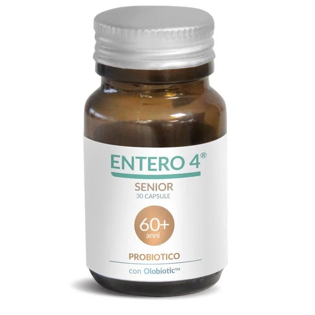 Entero 4 Senior 30 Capsule Integratore di fermenti lattici
