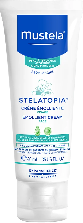Mustela Stelatopia Crema Viso 40 ml Per Bambini