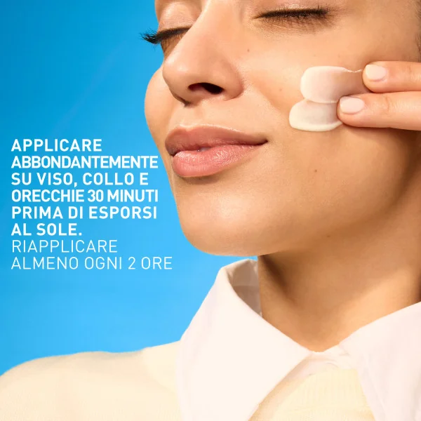 CeraVe Fluido Protezione Solare 50 ml Fluido Solare per Pelli Sensibili