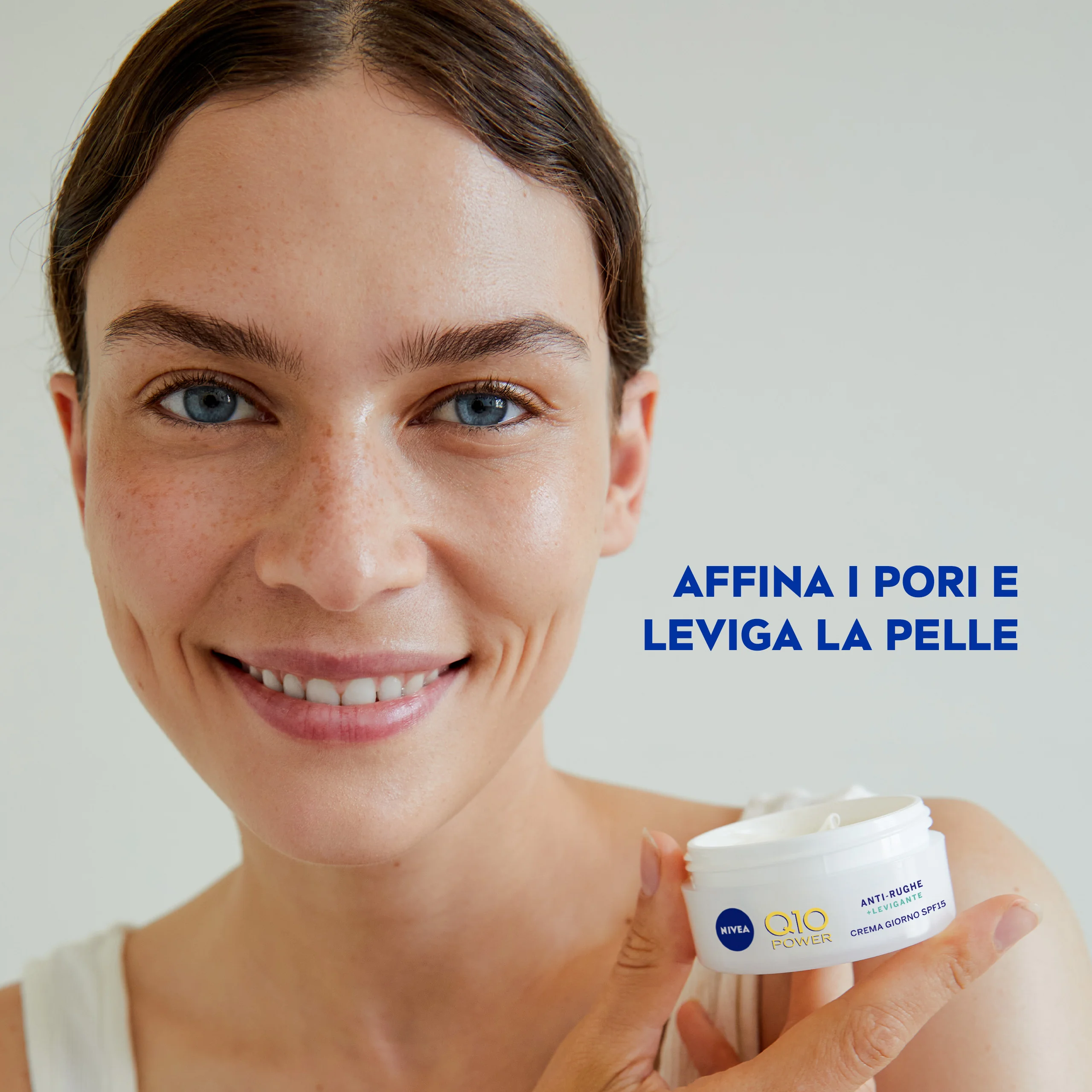 Nivea Q10 Power Crema Giorno Anti-Rughe + Levigante SPF 15 Anti- età