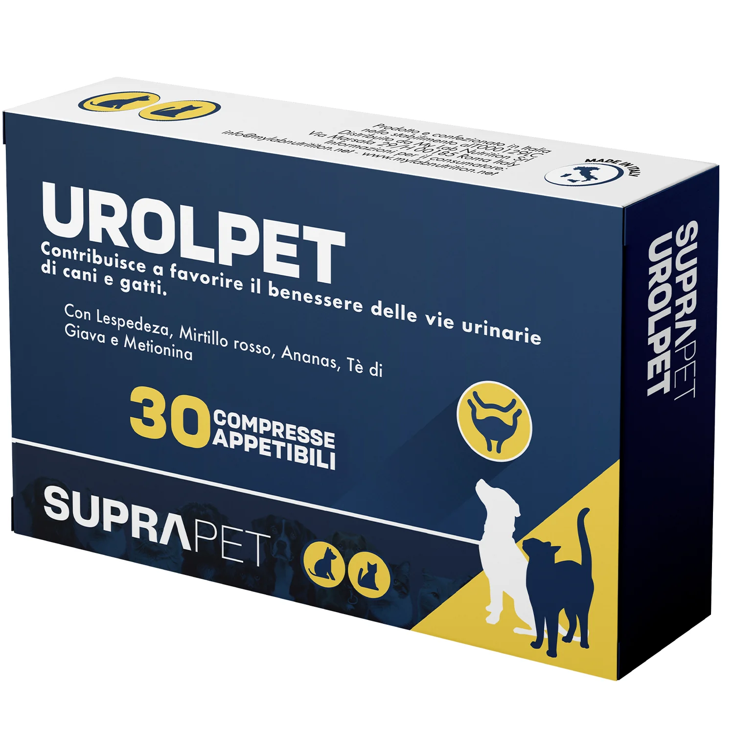 Suprapet Urolpet 30Cpr Con Mirtillo Rosso