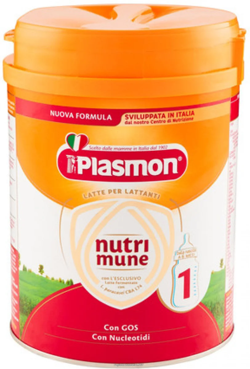 Plasmon Nutrimune Latte Stage 1 Polvere 700 g Sistema Immunitario