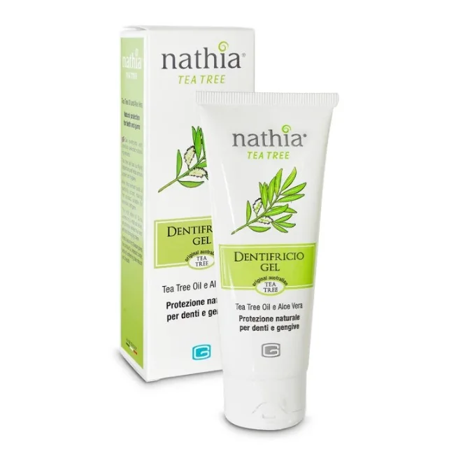 Nathia Tea Tree Dentifricio Gel 75 ml Protezione naturale
