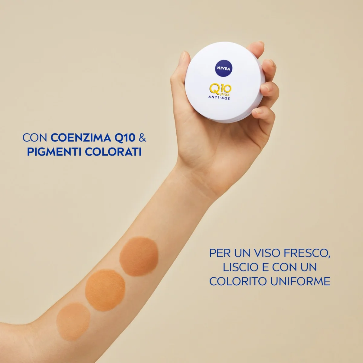 Nivea Q10 Plus Anti-Age 3 in 1 Skin Care Cushion Dark Azione Idratante