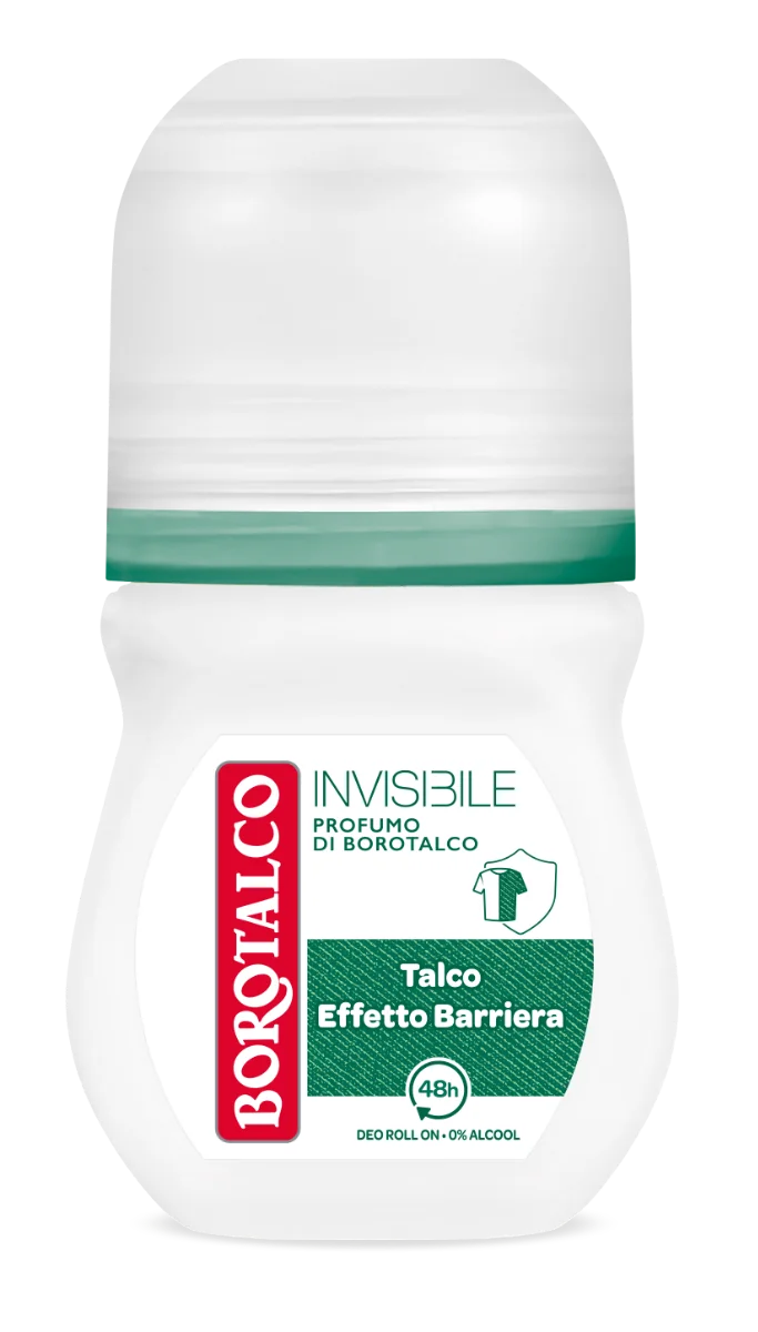 Borotalco Deo Roll Invisibile Verde 50 ml Deodorante roll-on 48h