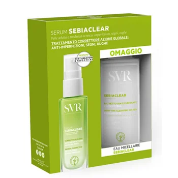 Svr Sebiaclear Set Serum 30 ml+ Eau Micellaire 75 ml Pelli miste e grasse
