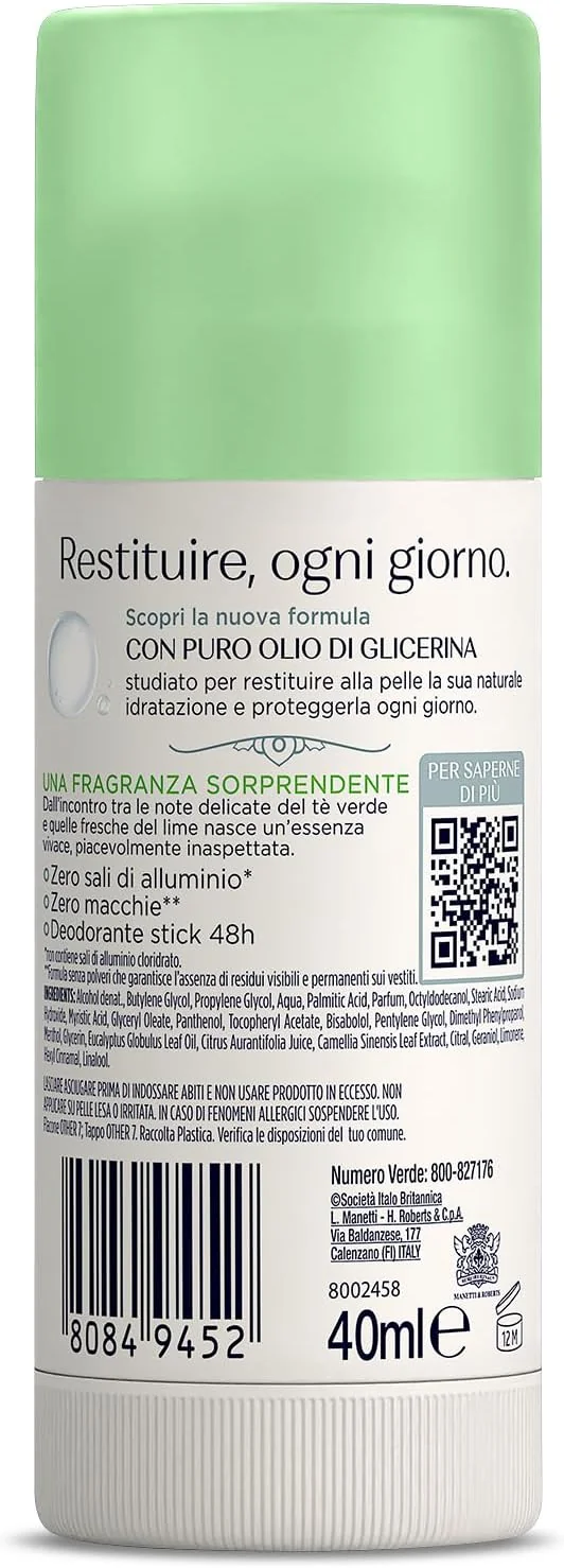 Neutro Roberts Deo Stick Alcool Fresco Verde 40 Ml
