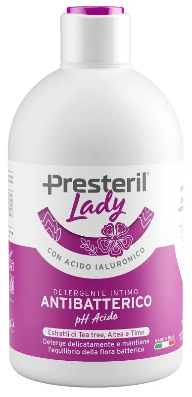 Presteril Lady Detergente Intimo Antibatterico/Ph Acido 250  Ml