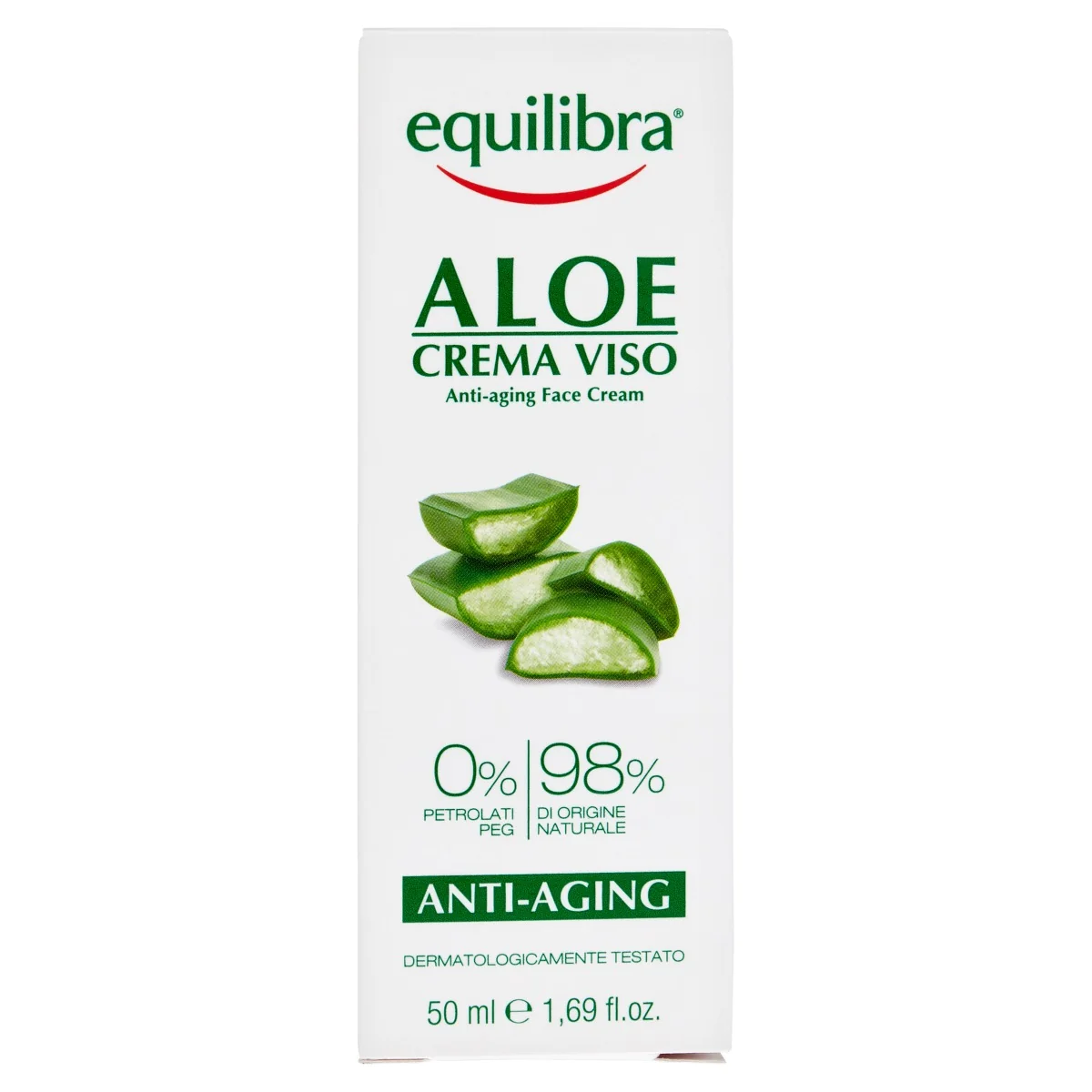 Equilibra Aloe Crema Antiaging 50Ml Senza Parabeni