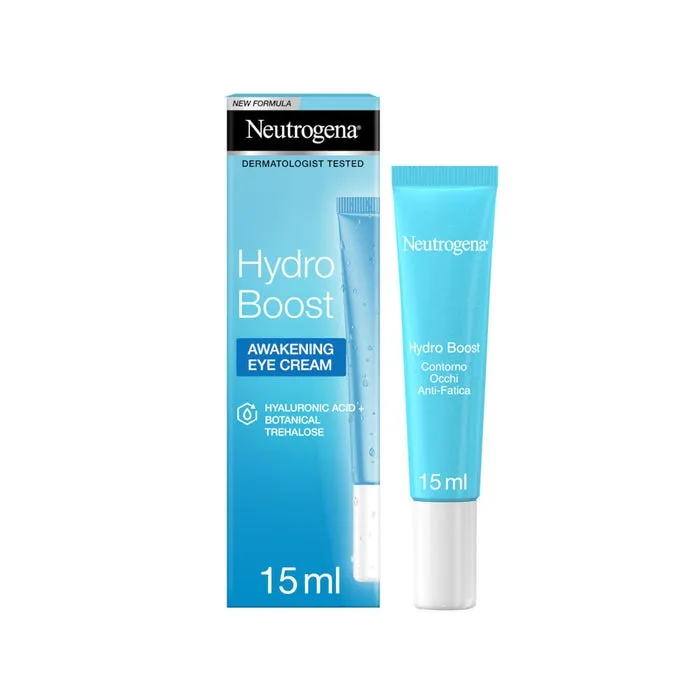 Neutrogena Hydro Boost Crema Gel Contorno Occhi Antifatica 15 ml Con Acido Ialuronico