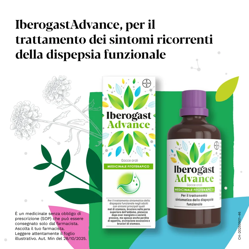 Iberogast Advance Gocce Orali 100 Ml Per il trattamento della dispepsia funzionale