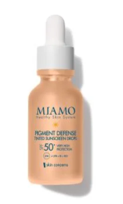 Miamo Skin Concerns Pigment Defense Tinted Sunscreen Drops Soft Tinted 30 Ml Adatto per Tutti i Tipi di Pelle