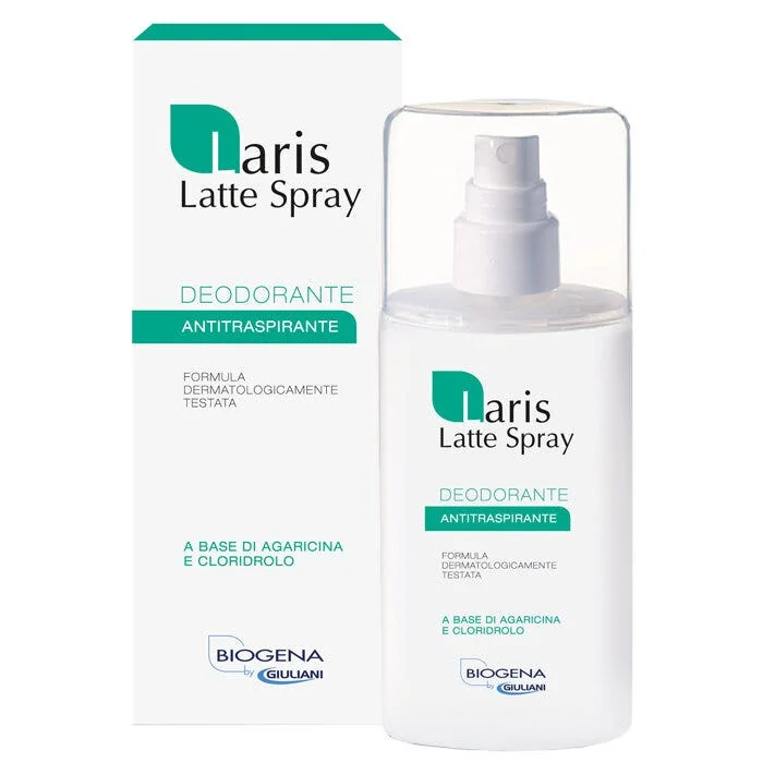 Biogena Laris Latte Spray 100 ml Antitraspirante 24 ore