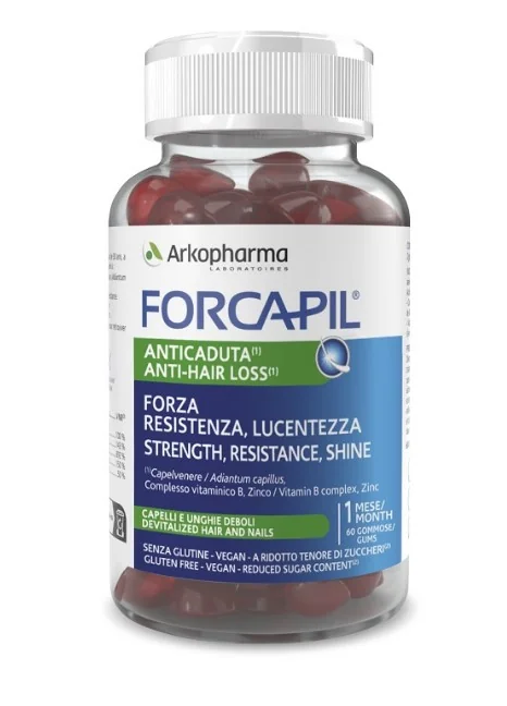 Forcapil Anticaduta 60 Gommose Benessere dei Capelli