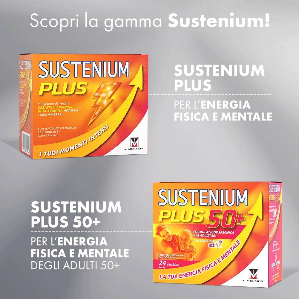 Sustenium Immuno Energy 14 Bustine Integratore Sistema Immunitario