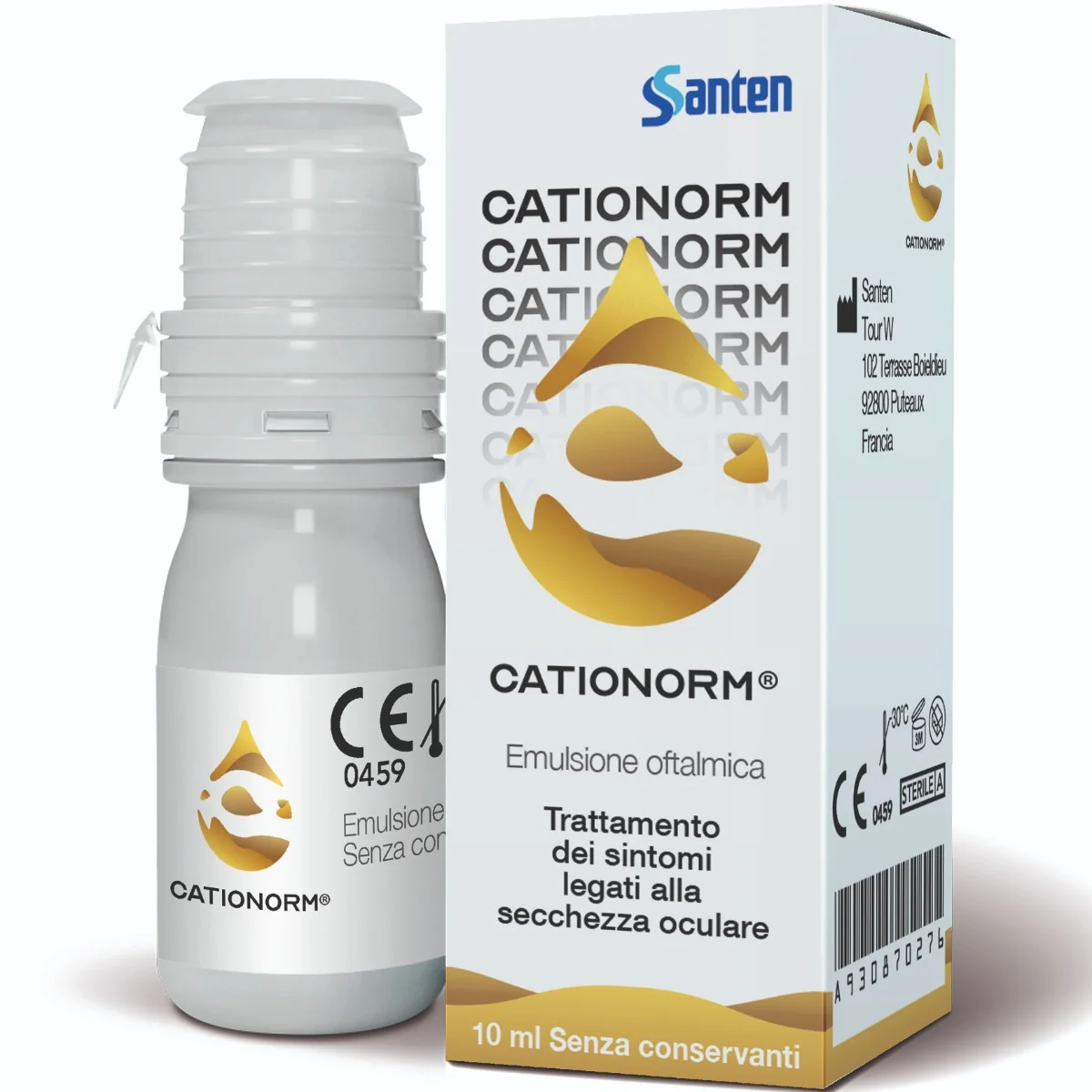 Cationorm Multi Gocce 10 ml Emulsione Oftalmica