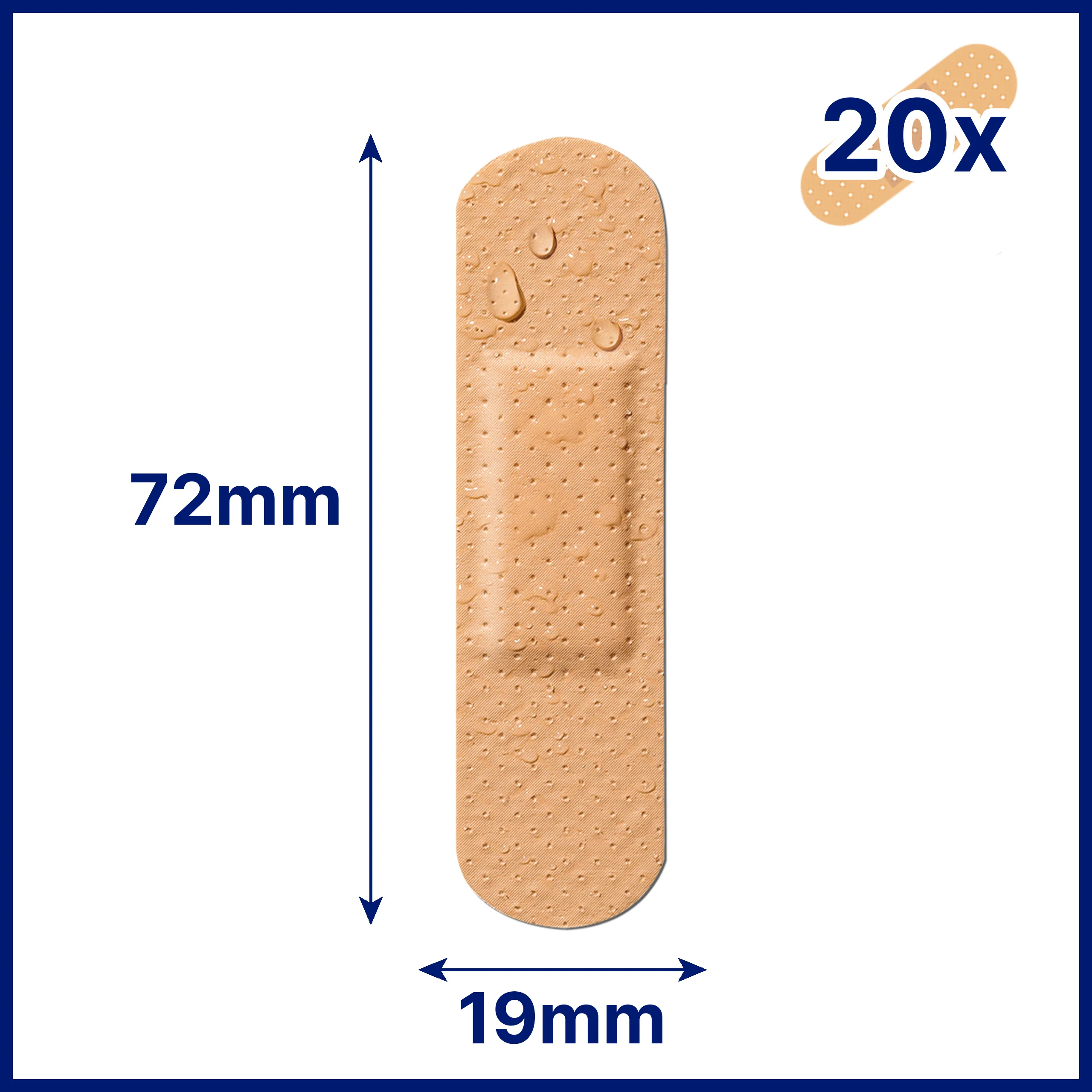 Hansaplast Cerotti Universal 20 Pezzi Resistenti all'Acqua