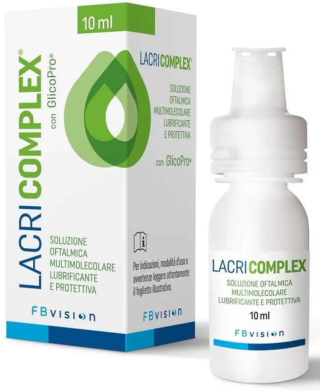 Lacricomplex Soluzione Oftalmica Multimolecolare 10 ml Lubrificante Protettiva
