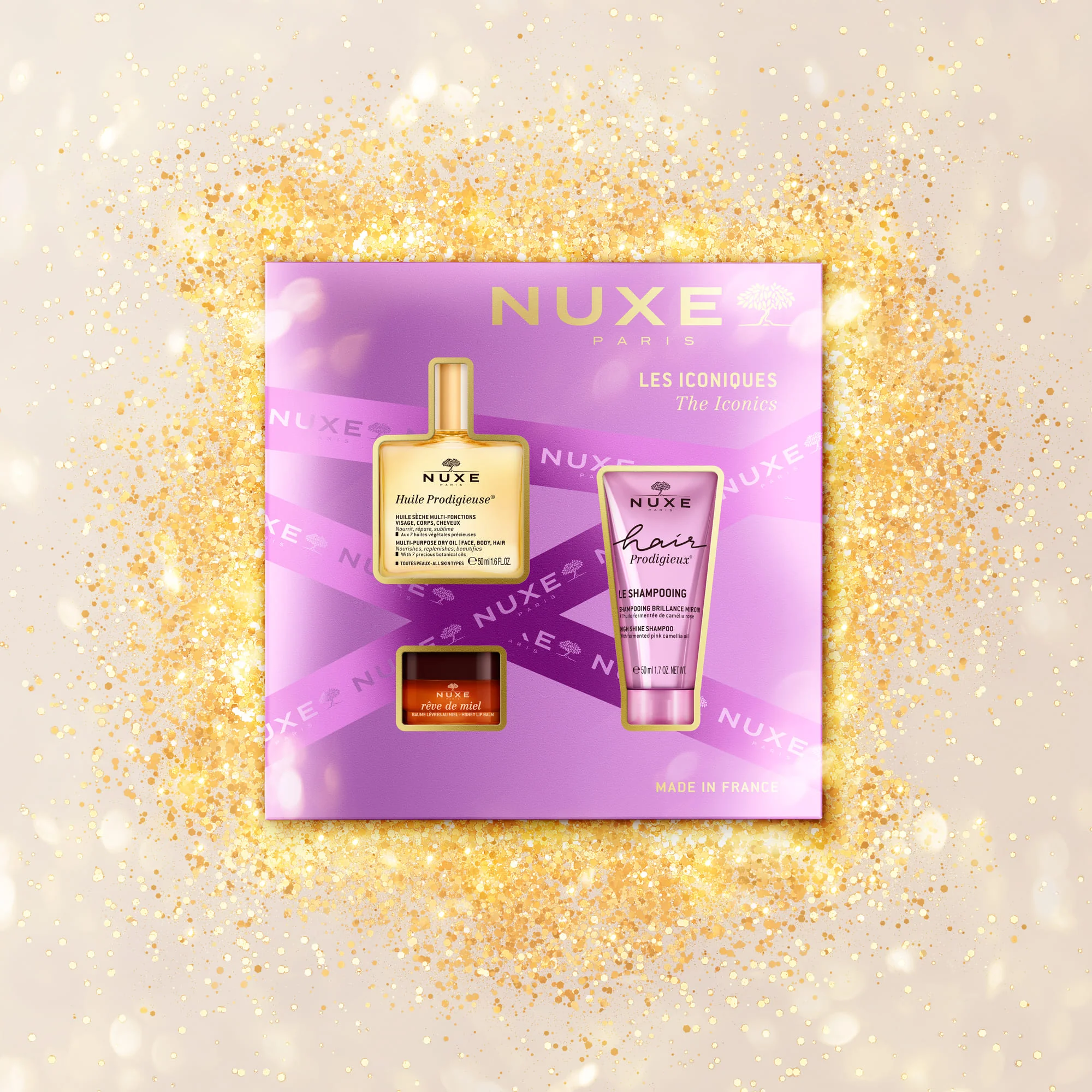 Nuxe Coffret Bestseller 2025 Pelle e Capelli Morbidi