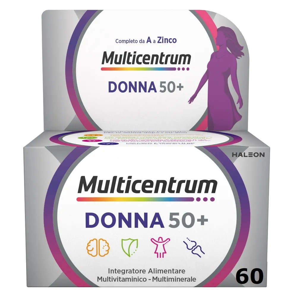 Multicentrum Donna 50 + 60 Compresse Integratore Menopausa