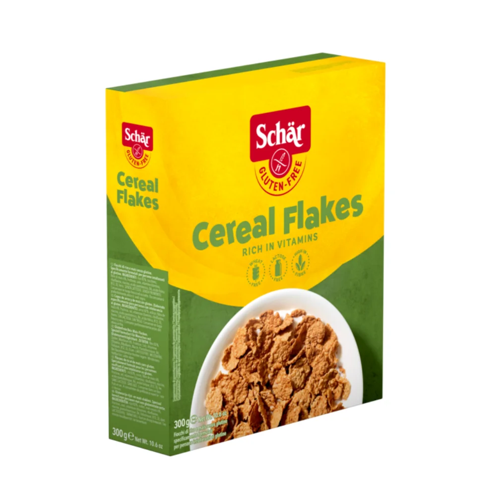 Schar Cereal Flakes Fiocchi Dietetici Di Riso E Mais Senza Glutine 300 g Senza Glutine