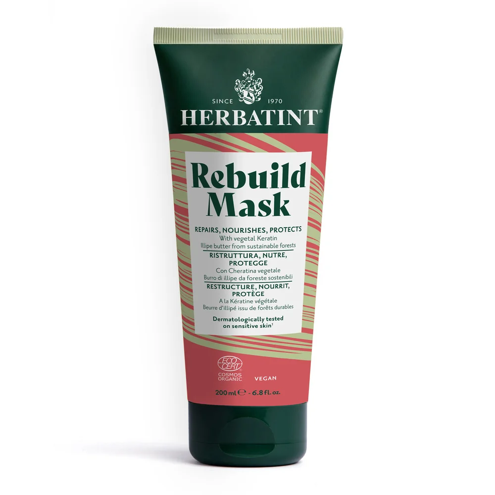 Herbatint Rebuild Mask 200 Ml Capelli Secchi e Sfibrati