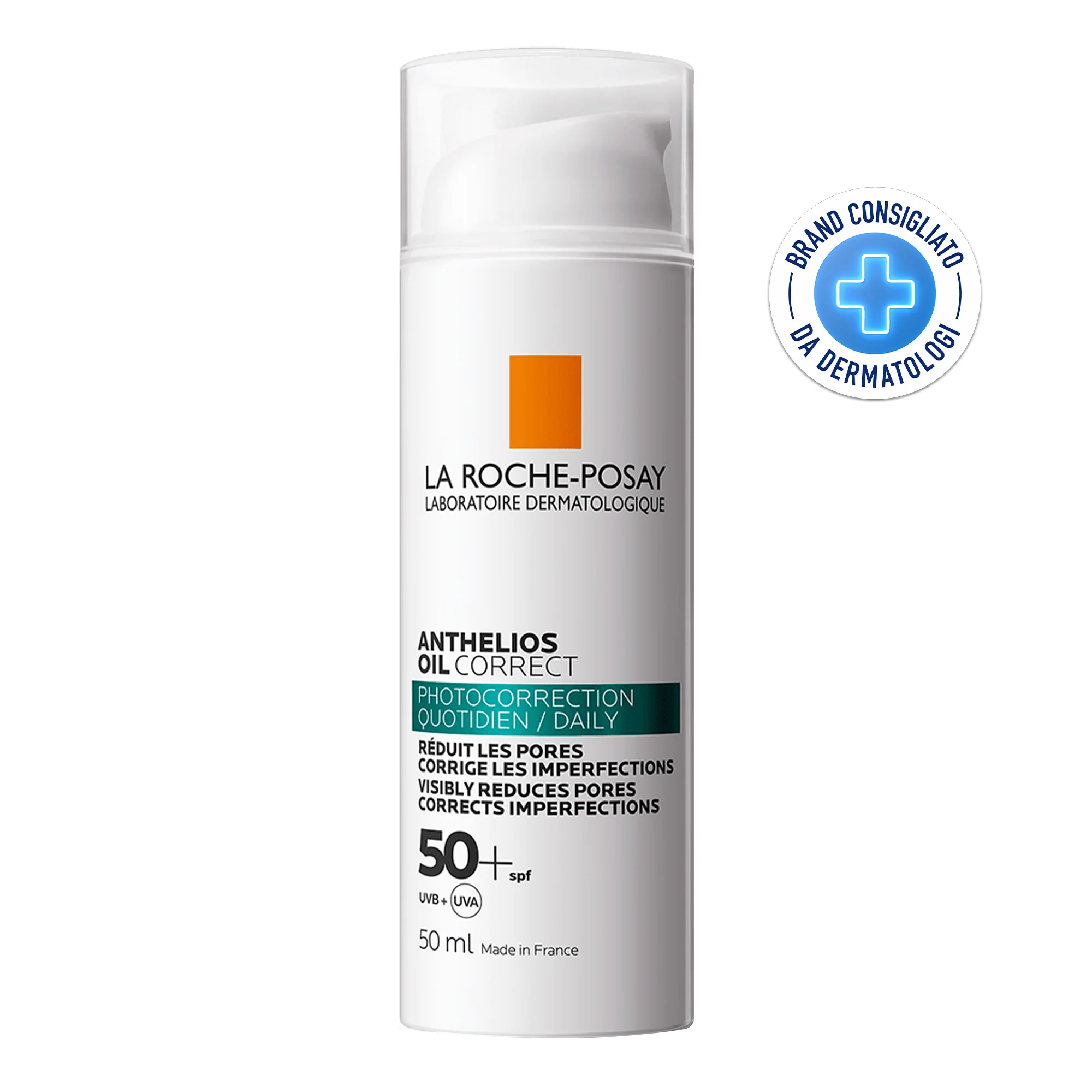 La Roche Posay Anthelios Oil Correct SPF50+, 50 Ml Crema solare