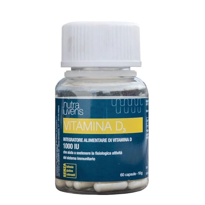 Miamo Nutraiuvens Vitamina D3 (2000 UI) 60 Capsule Integratore Alimentare